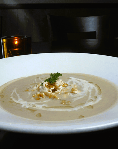 Corn Soup @ The Oxford Kitchen Lodi
