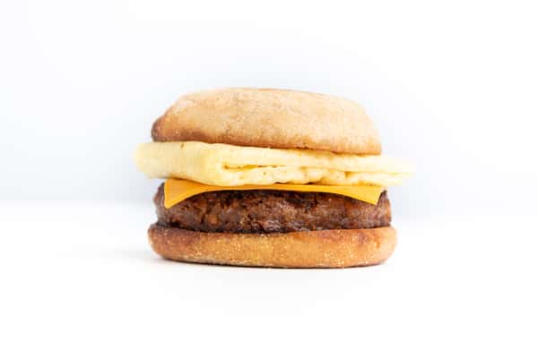 Sausage Egg + Cheese Muffin