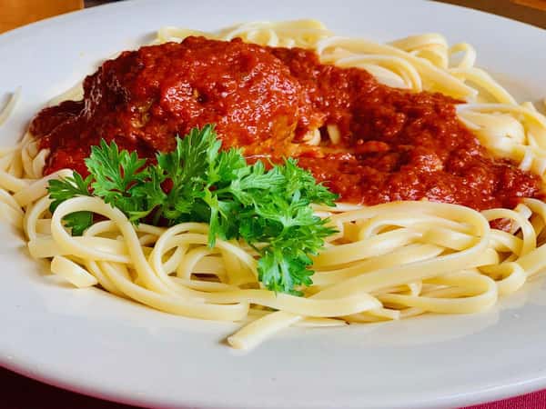 Spaghetti With Meatball