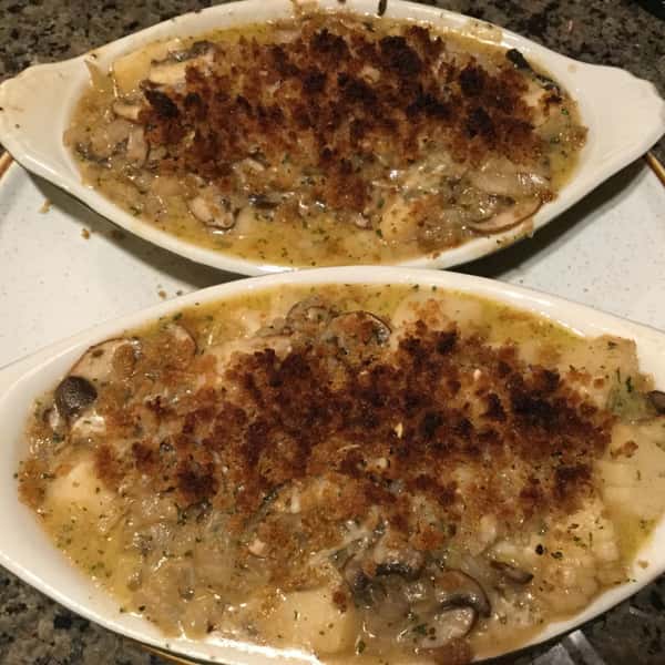st. jaques special (seafood newburgh)