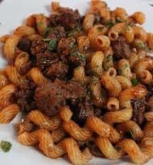 pasta with bolognese sauce
