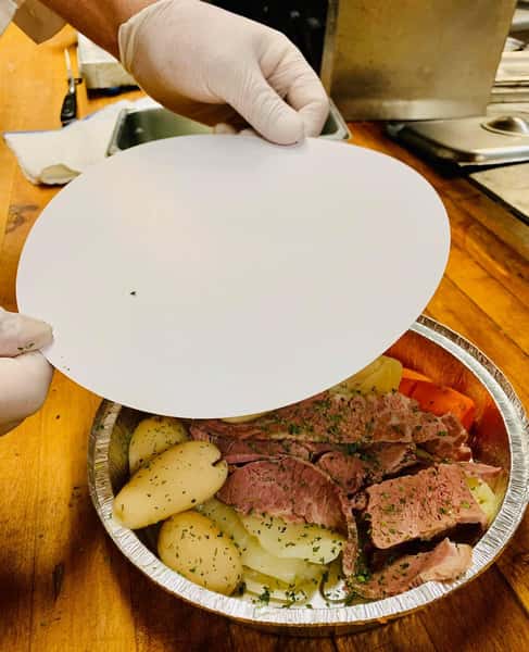 corrned  beef take out