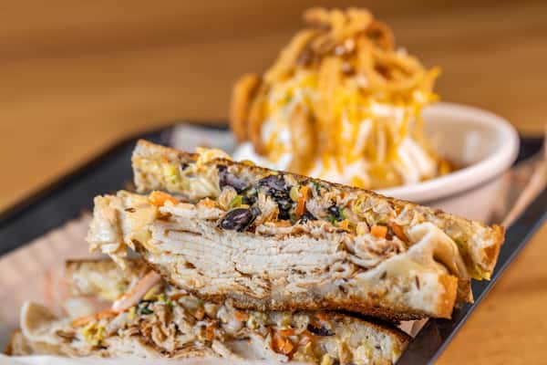 Smoked Chicken Pastrami Sandwich