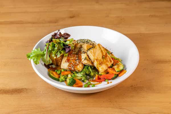 Crispy Fried Organic Tofu