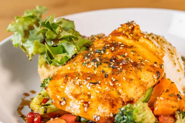 Grilled Achiote Salmon Filet