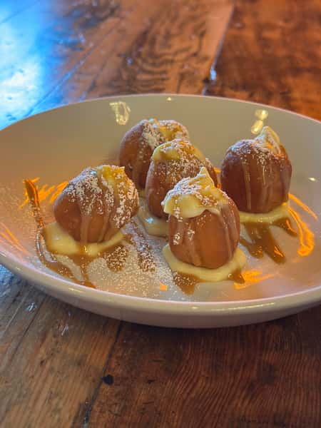 Donut Holes w/ Bavarian Cream