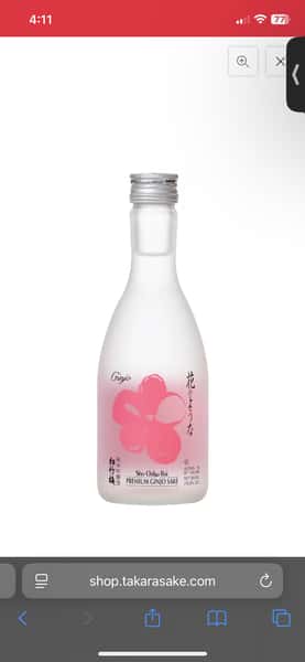 Premium Ginjo Sake