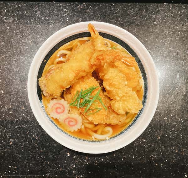 Shrimp Tempura Udon Noodle Soup (5 pcs)