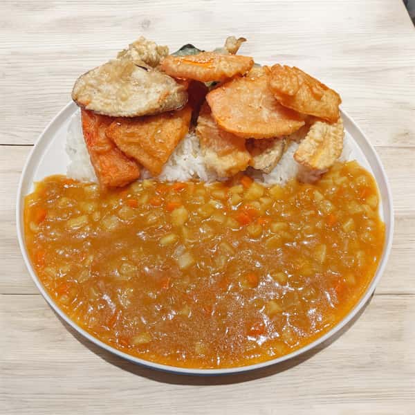 Veggie Tempura Curry (10 pcs)