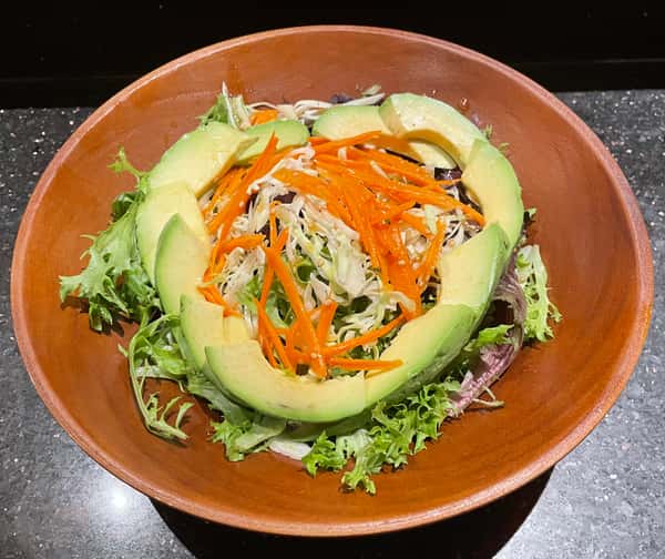 Mixed Green Salad with Avocado