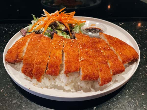 Chicken Katsu Rice Plate