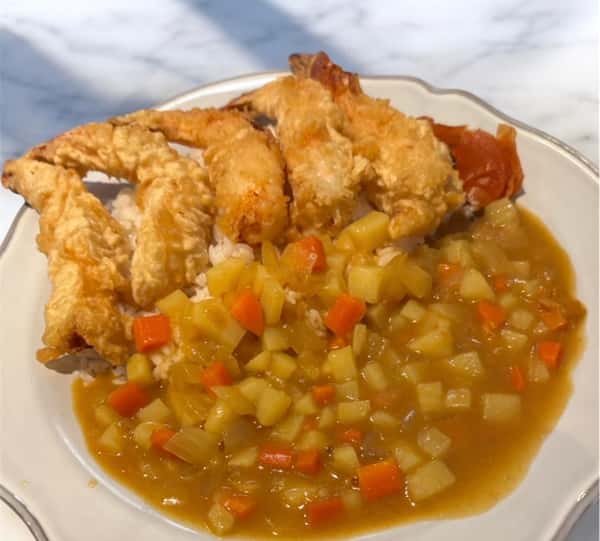 Shrimp Tempura Curry (5 pcs)