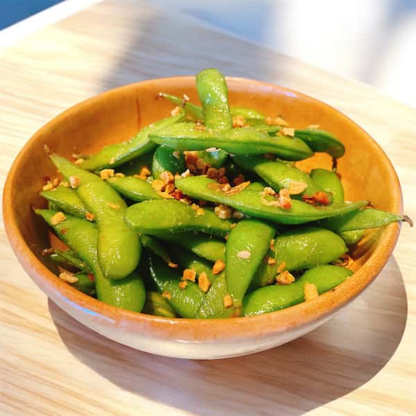 Garlic Edamame