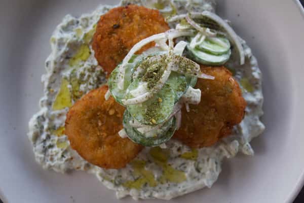 Mediterranean Inspired Crab Cakes