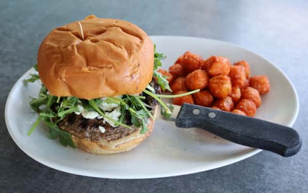Fig & Goat Cheese Burger