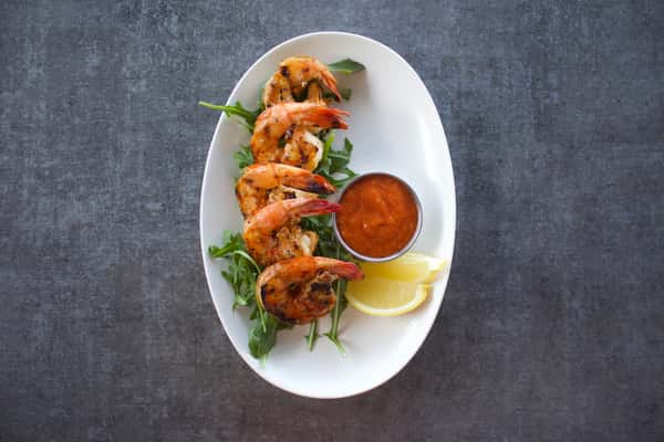 Grilled & Chilled Prawn Cocktail