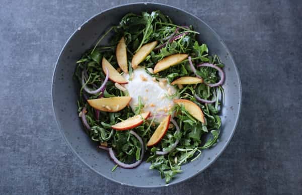 Peach & Burrata
