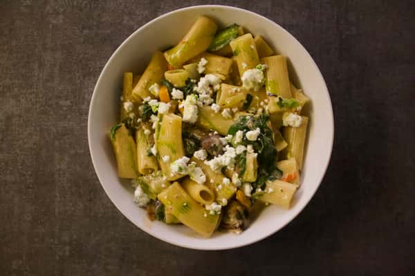 Tomato & Spinach Rigatoni