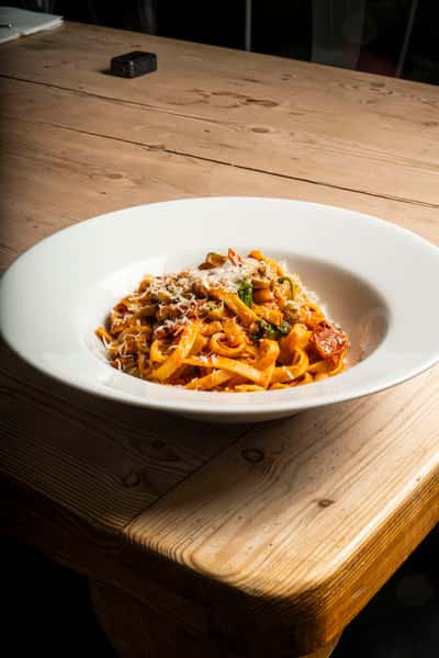 Fettuccine Pasta (V, VG)
