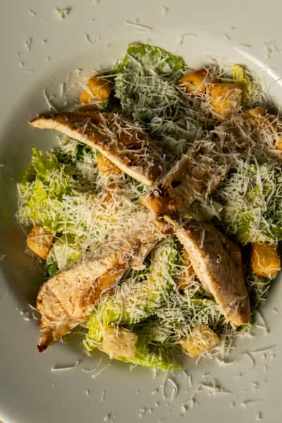 Chicken and Avocado Caesar Salad