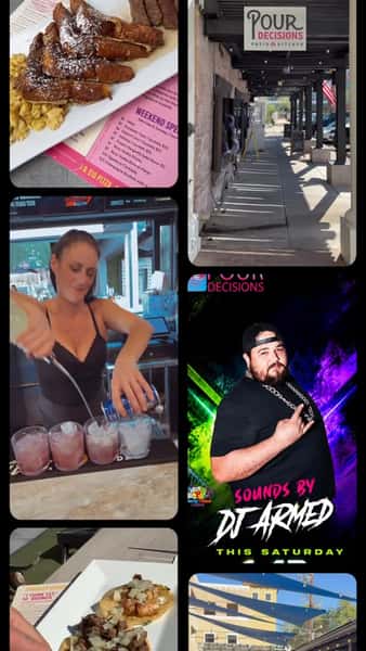 🌴🍳 Saturday Brunch just hits different at @pourdecisionsscottsdale ! 🍹☀️
Join us for a delicious brunch featuring amazing food, handcrafted cocktails, and all the good vibes you need to kick off your weekend. Our talented bartenders are serving up your favorite drinks while you relax and stay cool on our beautiful patio. 😎🍾
🎶 From 1PM–4PM, @dj_armed will be spinning your favorite tracks and keeping the energy flowing all afternoon long. Great music, great food, great drinks, and even better company—what more could you ask for? 🎧🔥
Grab your crew and make Saturday brunch plans with us at @pourdecisionsscottsdale ! 🥂✨
#PourDecisionsScottsdale #scottsdalebrunch #BrunchVibes #SaturdayBrunch #scottsdale