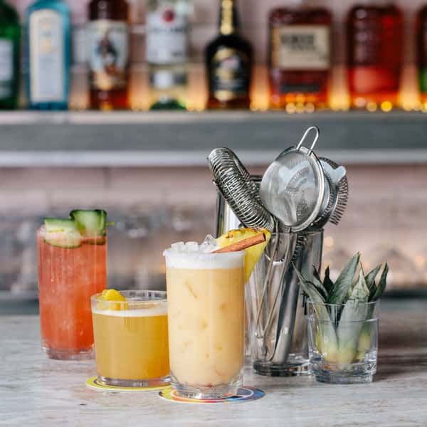 Bartender Tools and drinks