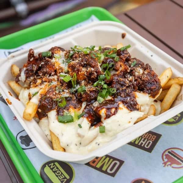 Nashville Hot Alfredo Fries