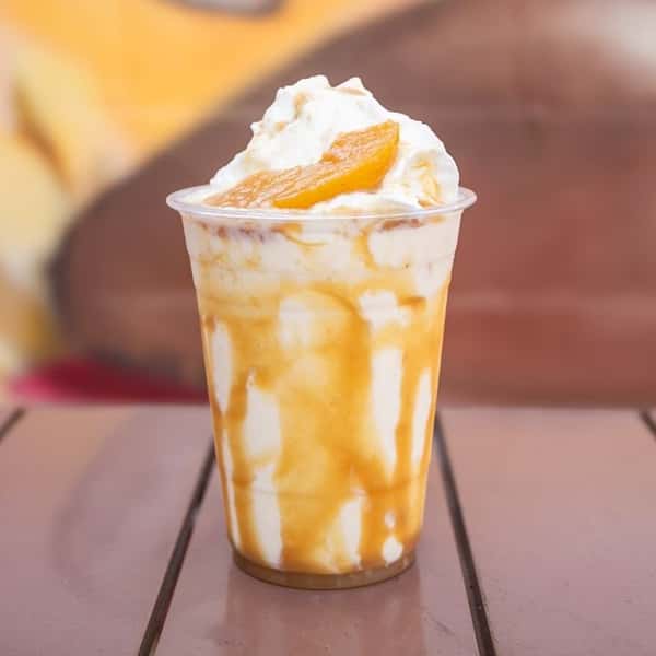 Peach Cobbler Milkshake Milkshake