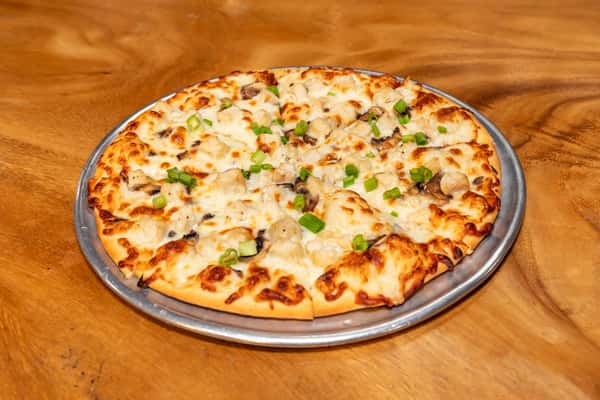 Chicken Alfredo Pizza