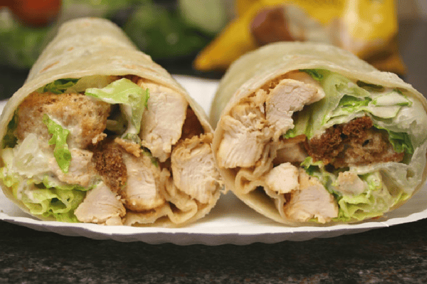 Grilled Chicken Caesar Wrap*