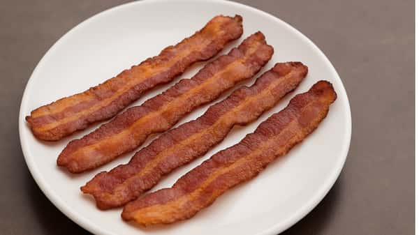 Applewood-smoked bacon