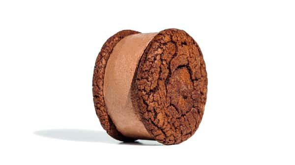 Double Chocolate Ice Cream Sandwich