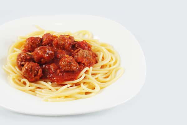 Spaghetti and Meatballs- Kids