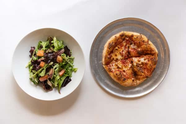 Pizza & Salad.