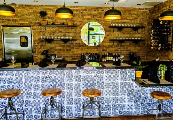 bar and stools
