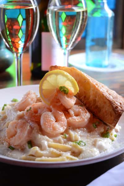 Shrimp Scampi Alfredo