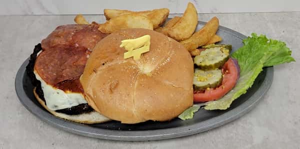 Pizza Steak Burger