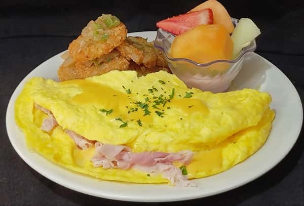 Classic Ham & Cheese Omelette