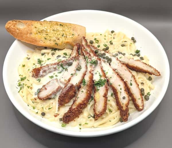 Lemon Caper Chicken Pasta