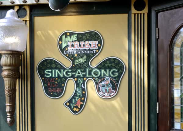 sing a long sign