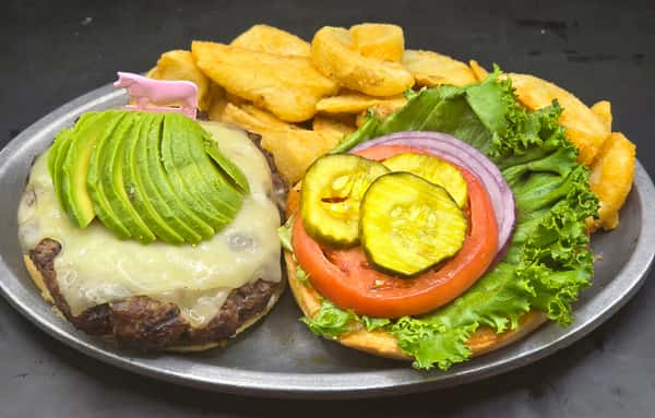 Avocado & Swiss Burger