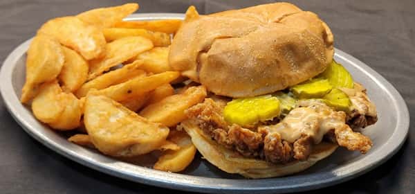 Spicy Fried Chicken Sandwich