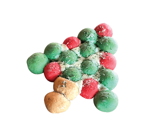 Cheesy Christmas Tree Rolls