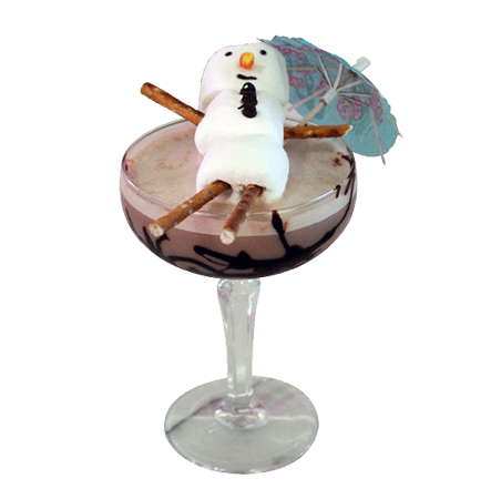 SNOW MAN ON VACATION