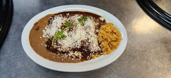 Mole Enchiladas