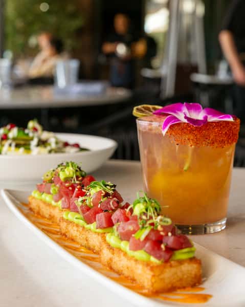 crispy tuna rice