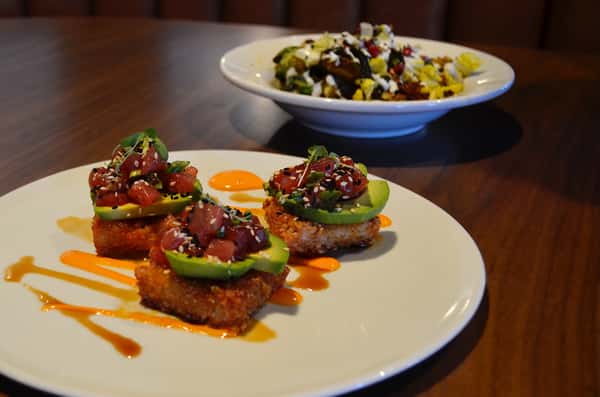 Spicy Tuna app, Brussels Sprouts