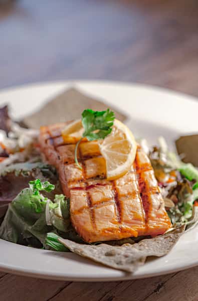 salmon entree
