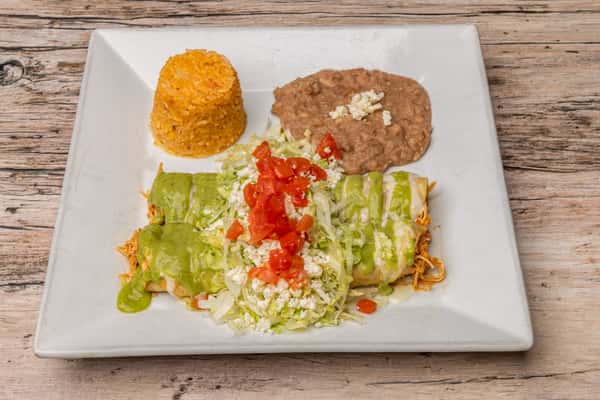 Sinaloa Chicken Flautas