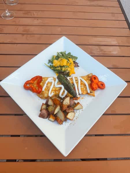 Los Abuelos Fajita Omelet